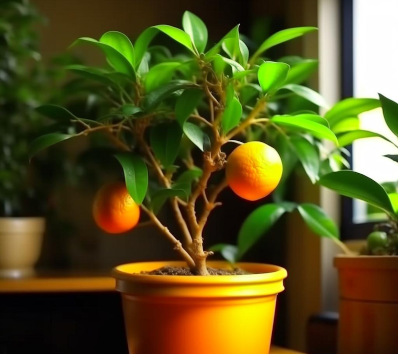 выращивание апельсина в квартире